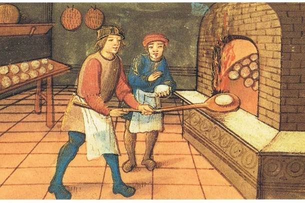 Középkori pékség
Forrás: wikipedia.org